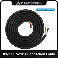 Creality Nozzle Connection Cable for K1/K1C 4P Color Drag Chain Cable 120cm Nozzle Connection Cable 3D Printer Accessoies