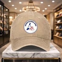 Canadian Newfoundland Baseball Cap Adjustable Snapback Hat for Outdoor Sports  Daily Casual Wear One Size beige