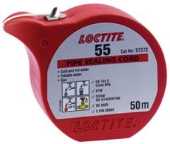 Loctite 55 Lt-55 50M Thread Sealant For Sealing Metal And Plastic Pipe Threads, Instant Seal, Easy To Use, Dvgw/Ktw Approved, Nsf/Ansi Certified 50m