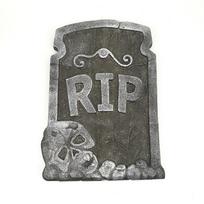 Foam for Outdoor Party Props Fake Tombstone Halloween Ornaments Halloween Sign Garden Decor 1