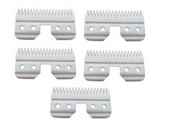 Ceramic Blades for most Andis Oster Wahl AG A5, Hair Clippers, Beard Trimmers, Dog balta