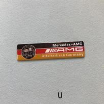 New Car Emblem Sticker Accessories Mercedes Benz AMG Brabus Maybach Smart W204 GLC CLA GLK W205 W203 W206 W108 W124 W126 W140