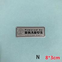 New Car Emblem Sticker Accessories Mercedes Benz AMG Brabus Maybach Smart W204 GLC CLA GLK W205 W203 W206 W108 W124 W126 W140
