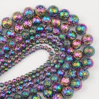 Akmens karoliukai, 8mm About 42pcs