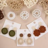 Polimerinis molis rinkinys, 3pcs Floral Set