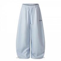 Dopamine Balloon Pants Women Men 2026 Loose Wide Leg Cargo Casual Trousers XXL šviesiai mėlyna spalva