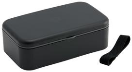 Skater Biomass Lunch Box with Large Capacity with Lunch Dishwasher Microwave Made in Ash Black PLB10HB Chopsticks, 1000ml, Belt, Safe, Safe, Japan,