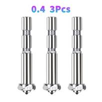 For Anycubic Kobra 3 Max Hotend 0.4 0.6 0.8mm Combo Quick-Swap Integrated Hardened Steel Nozzle