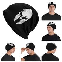 Spartan Helmet Greek Unisex Adult Beanies Caps Knitted Bonnet Hat Warm Hip Hop Autumn Winter Outdoor Skullies Hats One Size black