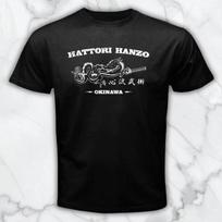 Hattori Hanzo Okinawa Sword Katana Movie Men's Black Graphic T Shirt Freeships 150 black