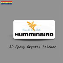 3D Stereo Dome Exquisite Epoxy Humminbird Car Sticker PVC Car Office Supplies Mobile Phone Laptop Piano Trolley Case Vinyl Decal diameter 8cm