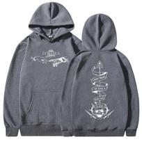 Anime Jojo keisti nuotykiai Hoodies Killer Queen Manga Grafinis su gobtuvu megztinis vyrams moterims kasdienis ilgomis rankovėmis vilnos megztiniai S gray