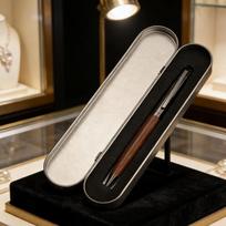 Xiaomi 1-4Pcs Premium Metal Ballpoint Pen Wood Barrel for Smooth Writing Experience and High-End Design-Black Ink-Office Luxury Pen