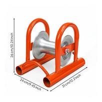 Cable Laying Pulley Stable Guide Roller Smooth for Work Site, Electricians