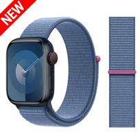 Sport Nylon Loop Strap For Apple Watch Band 46mm/44mm/42mm/45mm/41mm/40mm Bracelet Correas iwatch series 11 10 8 9 7 SE Ultra 3 38 40 41 42(S11-10)