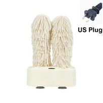 Dual Brushes Wine Glass Polisher with Suction Base Glass Polisher Machine  Home US Plug beige