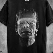 Frankenstein Shirt, Glenn Strange Frankenstein T-Shirt, Frankenstein tshirt, Gothic Frankenstein Halloween shirt. 130 gray