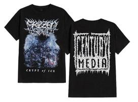 Frozen Soul Crypt of Ice Shirt - Frozen Soul Band Tee - Frozen Soul T-shirt Hoodie - Crypt of Ice Shirt - Death metal band shirt M gray