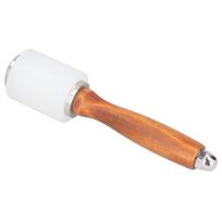 Multiple Materials Leather Carving Hammer Different Colors Length 21cm Nylon Craft Mallet Furniture Assembly Mallet brown