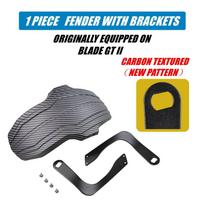 Mudguard for TEVERUN Electric Scooter FIGHTER 11 11+ SUPREME PLUS ULTRA BLADE GT II Fender Front & Rear 11-Inch Splash Guard