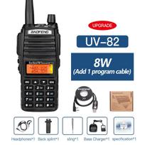 Baofeng UV-82 Dual PTT Walkie Talkie High Power 5W/8W  EU82X Dual Band  VHF UHF FM Amateur Radio Stati 10KM Lange  Ham CB Radio