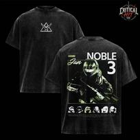 Noble Team Halo Reach Grafinis Marškinėlis, Remember Reach Unisex Skalbtas Medvilninis Marškinėlis - S black