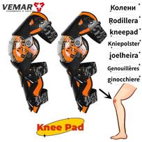 VEMAR Unisex Men Durable Impact-Resistant Knee Brace Motocross Knee Guards, Women All-Season Anti-drop Motorcycle Knee Pads