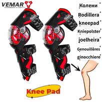 VEMAR Unisex Men Durable Impact-Resistant Knee Brace Motocross Knee Guards, Women All-Season Anti-drop Motorcycle Knee Pads