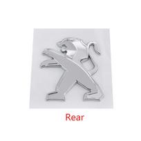 ABS Plastic Car Front Grille Emblem Rear Trunk Badge for Peugeot 508 Car Modified Stickers Replacement Accessories for 508
