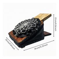 Foot-Operated Bellows Airtight Air Blower Reinforced for Outdoor Fire