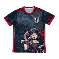 Naruto Uchiha Itachi Anime Futbolo Džersis Vaikams Berniukams Mergaitėms Greitai Džiūstantis Kvėpuojantis Rungtynių Treniruočių Gerbėjų Sportiniai Trumpomis Rankovėmis Viršutiniai Drabužiai 130 gray