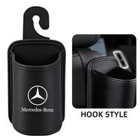 Automobilio durų puodelio laikiklis Galinės sėdynės gėrimų laikiklis Odinė daiktadėžė Mercedes Benz W177 W247 W176 W212 W213 W205 CLS CLA CLK