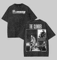 The Climber Manga T-Shirt, Graphic Tee, Vintage Cotton unisex graphic tee 110