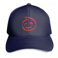 The Mentalist Red John Tag Baseball Cap Quick Dry Performance Cotton Twill Breathable Contrast Two Tone Brim gray