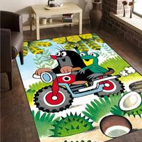 1PC Little Mole Carpet Floor mat, Anti-slip mat Chair rug For livingroom,Bedroom, doormat home decor Gift Christmas Gifts 80cmx120cm