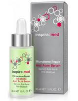 inspira:med serumas spuoguotai odai InspiraMed Microbiome Repair Pro Biotic Anti Acne Serum 30ml