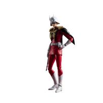 TAMASHII NATIONS S.H.Figuarts Mobile Suit Gundam Char Aznable -155mm PVC & ABS Painted Action Figure, Multicolor black
