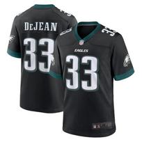 Mens Philadelphia Eagles 33 Dejean Football Jersey Breathable Sports Shirt Running Multiple Sizes XL
