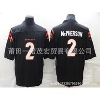 Mens Football Jersey Bengals Team 1 CHASE 9 BURROW 85 Embroidery Cotton Blend All L gray