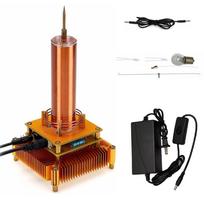 DC8-32V Music Tesla Coil Acrylic Base Shell Arc Plasma Loud speaker Transmission Experiment Desktop Toy Tesla Coil Module