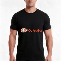 Kubota Logo (Orange Text) Tshirt Summer Casual Cotton Tee Oversized Streetwear Tops Vintage Graphic Print Unisex Unisex Unisex 4XL black