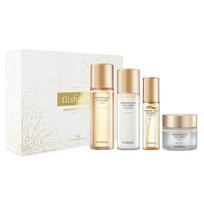 ELISHACOY Premium Gold Collagen 4-Piece Skincare Set Firming Nourishing Facial Care K-Beauty beige