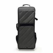 Double Flute Carry Bag Padded Sheltering Case with Shoulder Strap for Short Double pilka spalva