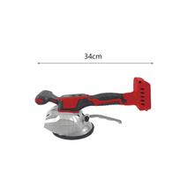 Tile Vibration Machine Tool Suction Cup, Speed Adjustable Auto Leveling Handheld Laying red