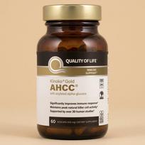 Kinoko Gold AHCC® 500 mg maisto papildas - Pažangi imuninės sistemos ir NK ląstelių parama su aciluotais alfa-gliukanais 3pack