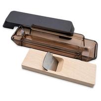 Bonito flakes shaver made Japan cover non-slip features 1 piece Kai Corporation. black