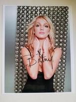Britney Spears Signed 8x10 Photo RP -  ShipN! brown