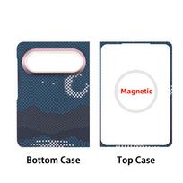 Magnetic Aramid Case for Huawei Pura X Max Flip Phone Back Cover with Magsafe Ultra-thin Lightweight Kevlar Colorful Case Aramid fiber&Huawei Pura X Max