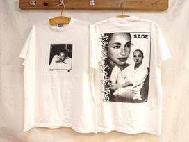 VTG Sade T-Shirt Stronger Than Pride Graphic White Tee Double Sided PA10851 S white