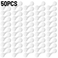 Disposable Nasal Filter Plugs Nose Spray Sponge Foam Invisible Breathable Air Swimming Outdoor Welding Dust Filters Replacement 3 White-50PCS